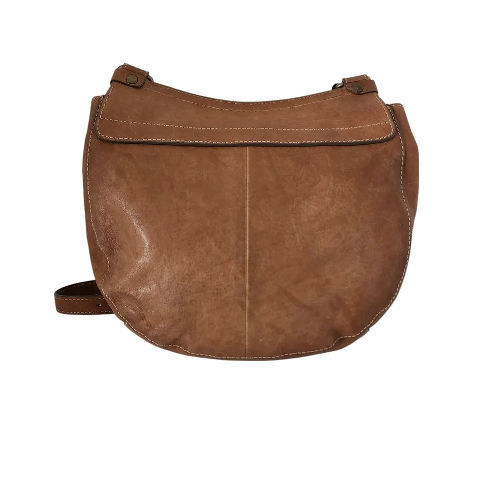 FRYE LEATHER CROSSBODY BAG